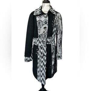 Emma G pre-loved unique wearable are avant Garde jacket size S-M